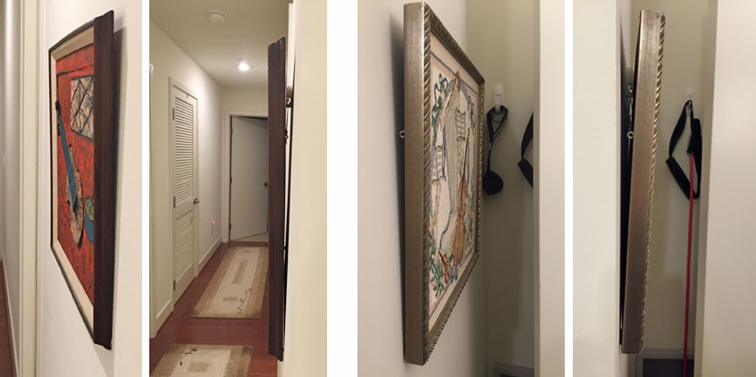 QUAKETIPS: Are Command Picture Hanging Strips as good as maze picture hooks  for quake-proof picture hanging?